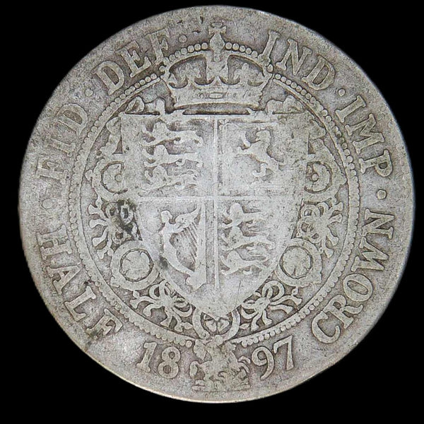 Victoria. Half Crown. 1897. A selection