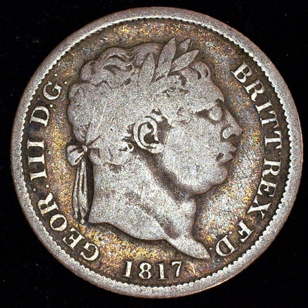 George III. Shilling. 1817. A selection