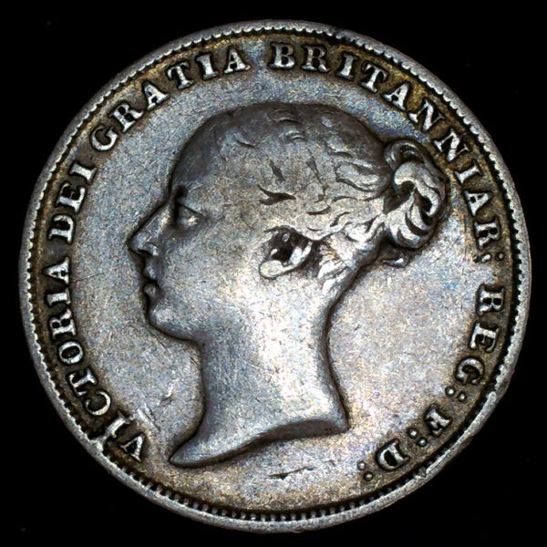 Victoria. Sixpence. 1844