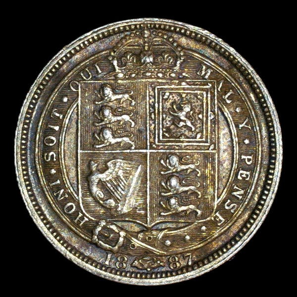 Victoria. Sixpence. 1887. Withdrawn type. A selection
