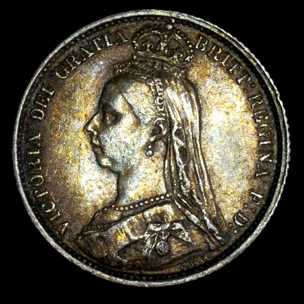 Victoria. Sixpence. 1887. Withdrawn type. A selection
