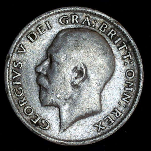 George V. Sixpence. 1918. A selection.