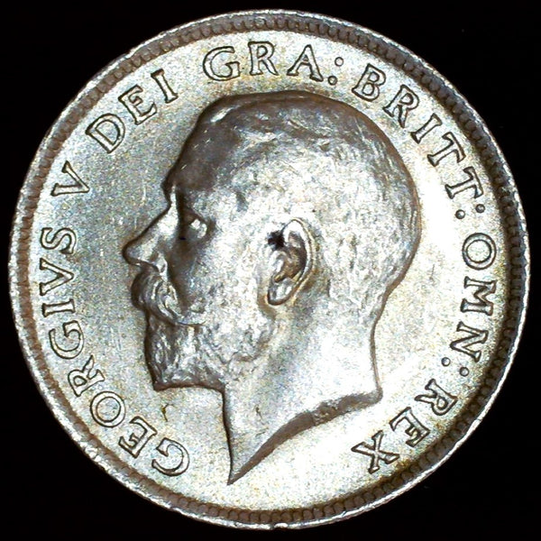 George V. Sixpence. 1912