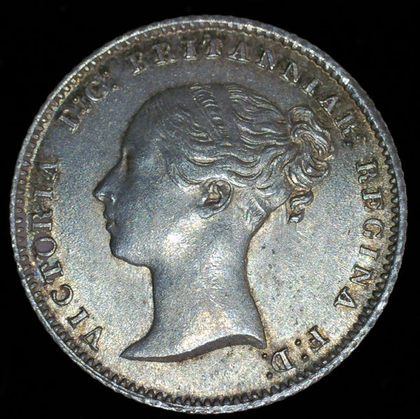 Victoria. Four Pence. 1849