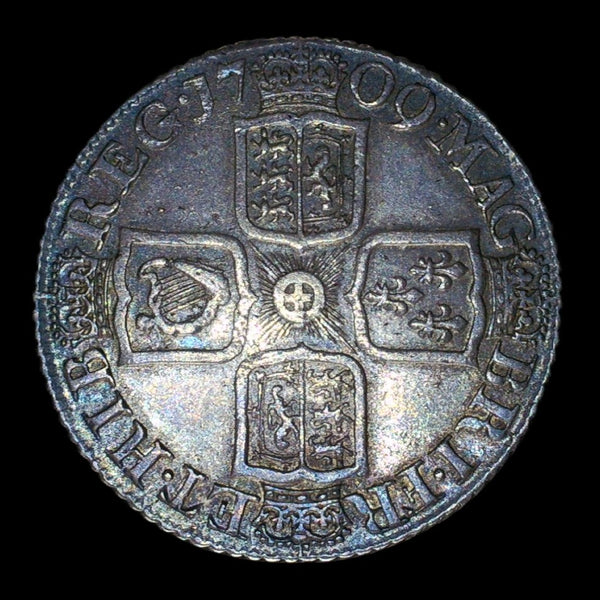 Anne. Shilling. 1709