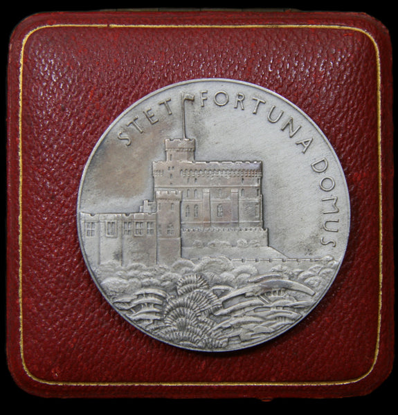 George V. Royal Mint. Large jubilee medal. Sterling silver.