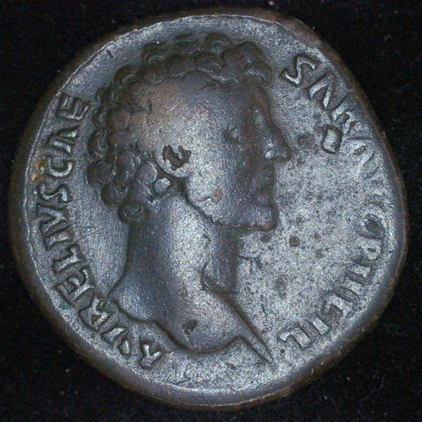 Marcus Aurelius. Sestertius. AD153-4
