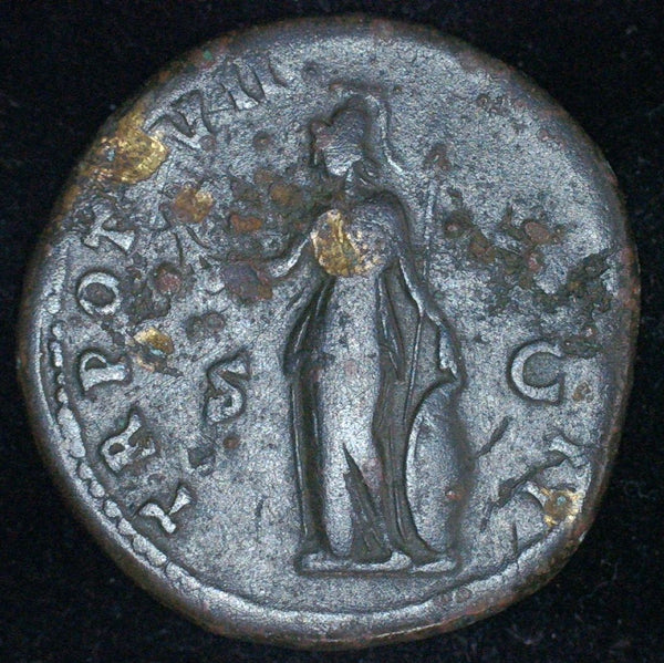 Marcus Aurelius. Sestertius. AD153-4