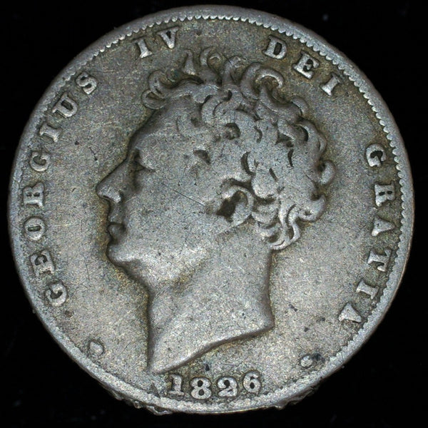 George IV. Sixpence. 1826