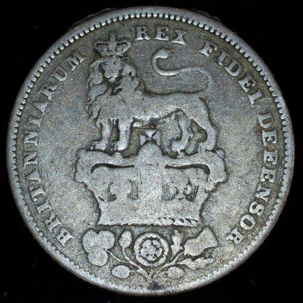 George IV. Sixpence. 1826