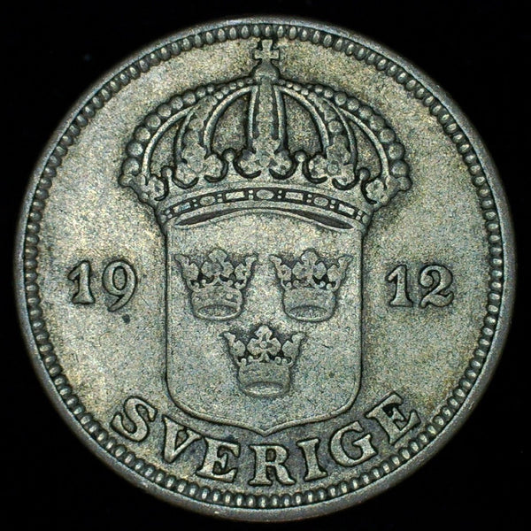 Sweden. 50 Ore. 1912