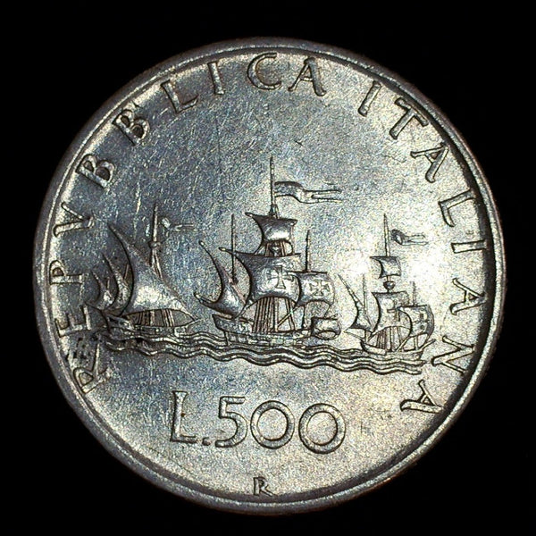 Italy. Silver 500 Lire. A selection