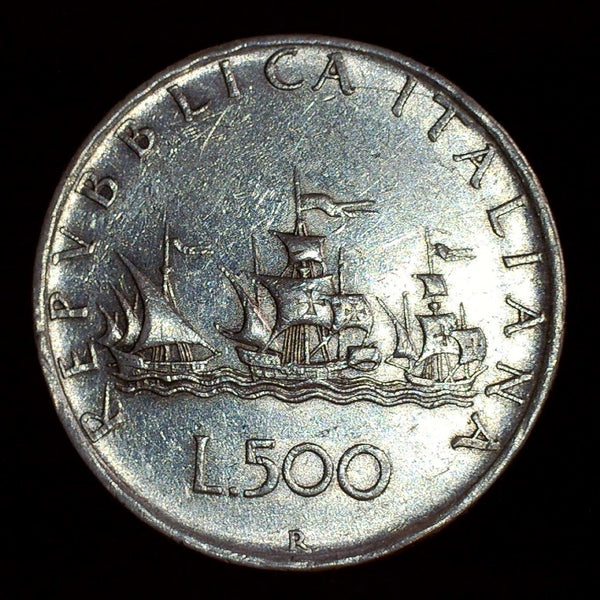 Italy. Silver 500 Lire. A selection