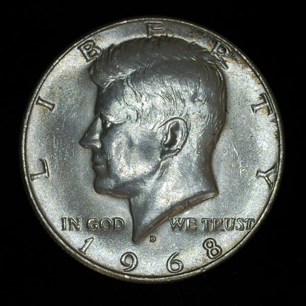 USA. Silver Kennedy Half dollar. 1964-1971. A selection.