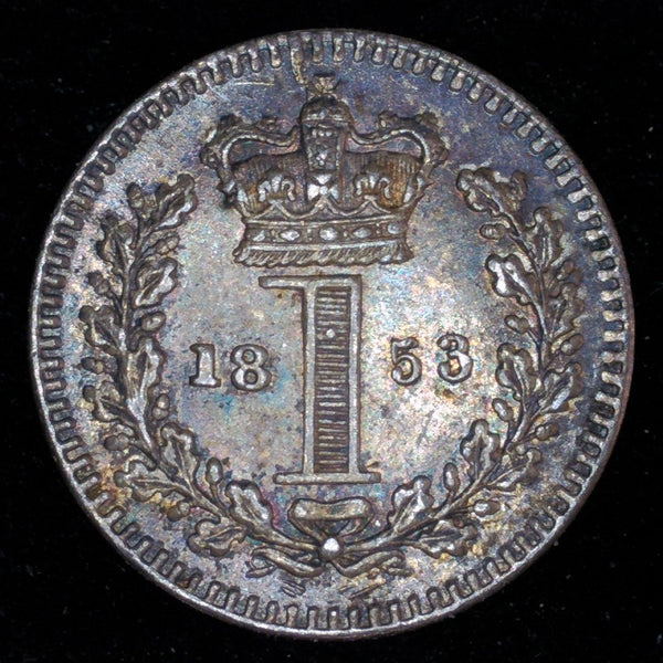 Victoria. Maundy Penny. 1853