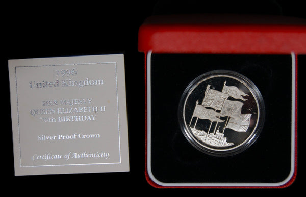 Royal Mint. Silver proof Crown. 1996