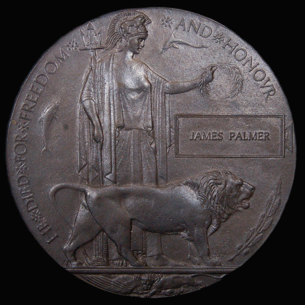 WW1. 1914-15 Star Trio with plaque, scroll and personal archive. Palmer. Royal Sussex Regiment. K.I.A.