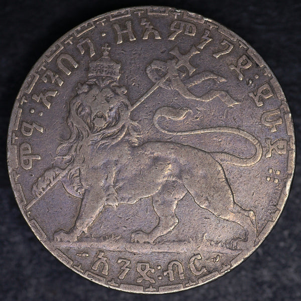 Ethiopia. One Birr. 1895 (1903)