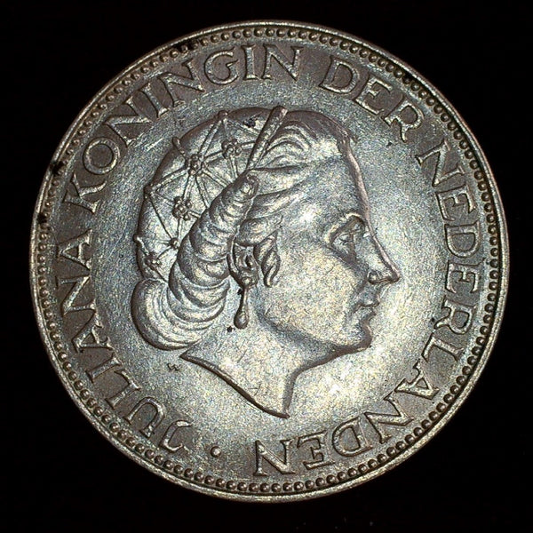 Netherlands. 2 1/2 Gulden. 1960.