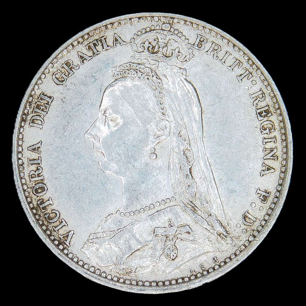 Victoria. Sixpence. 1887. Wreath reverse. A selection.