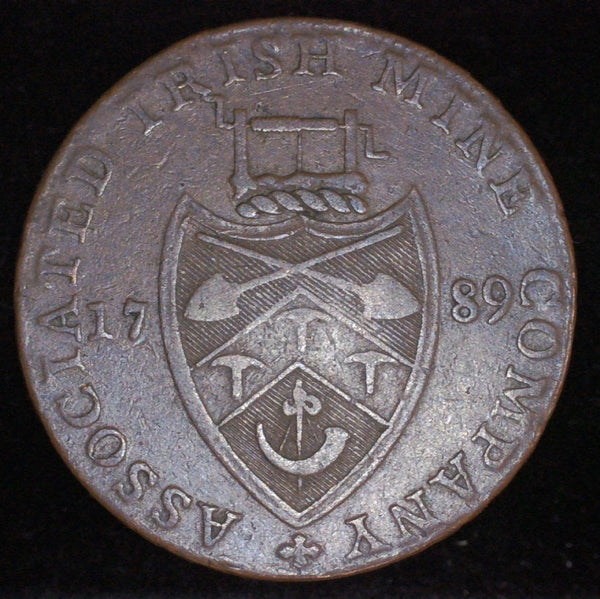 Ireland. Cronebane. Half Penny. 1789