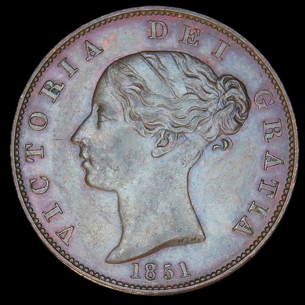 Victoria. Half Penny. 1851.