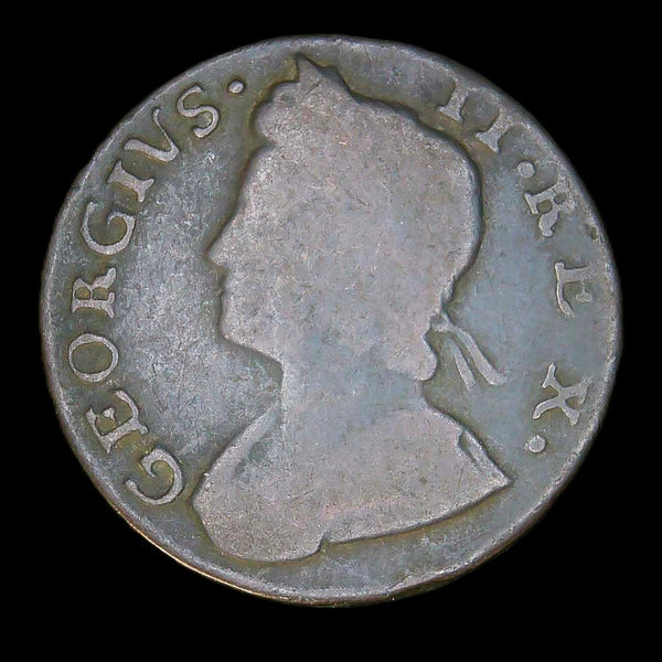 George II. Halfpenny. 17??
