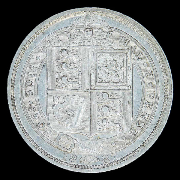 Victoria. Sixpence. 1887. Withdrawn type. A selection