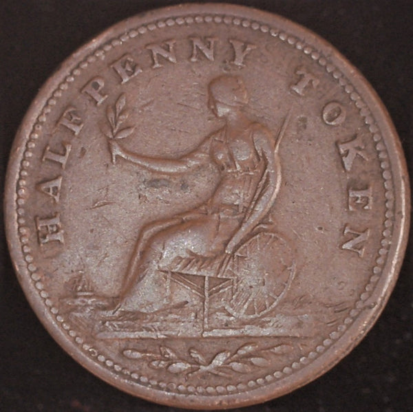 Canada. Half Penny token. 1811-1813