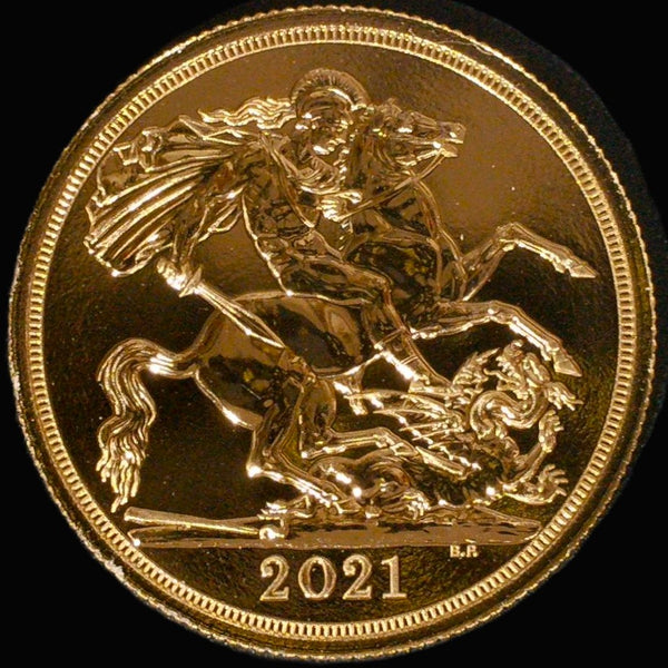 Elizabeth II. Double Sovereign. 2021