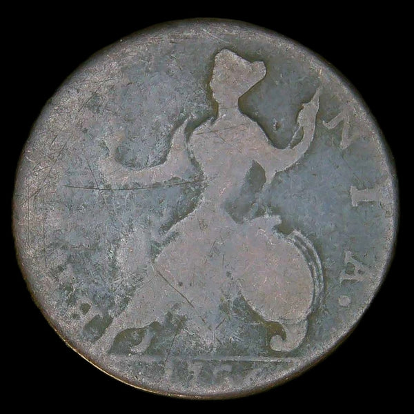 George II. Halfpenny. 17??