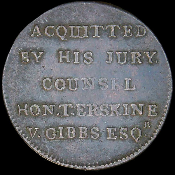 Middlesex. Half Penny. 1794. Thomas Hardy.