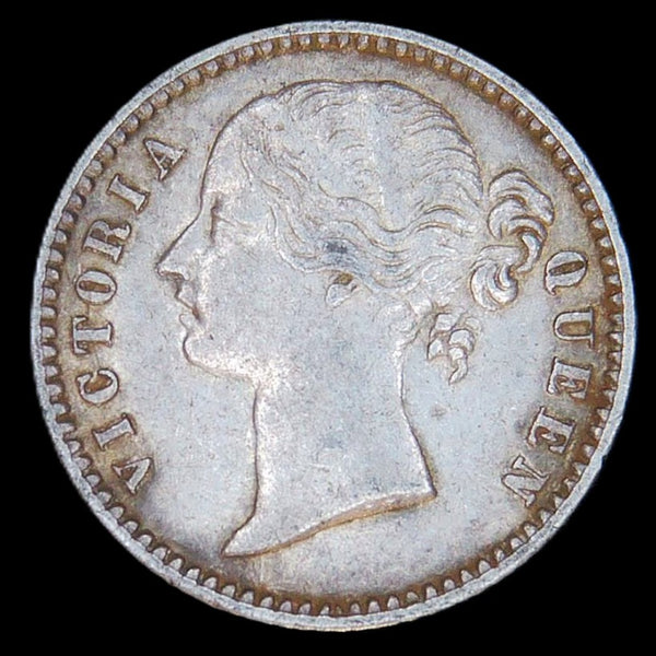 India. East India Company. 1/4 Rupee. 1840