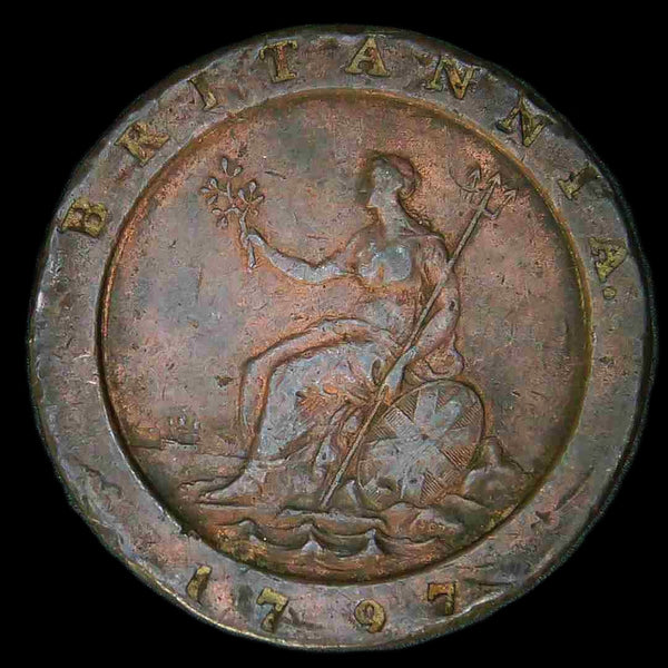 George III. Twopence. 1797. A selection