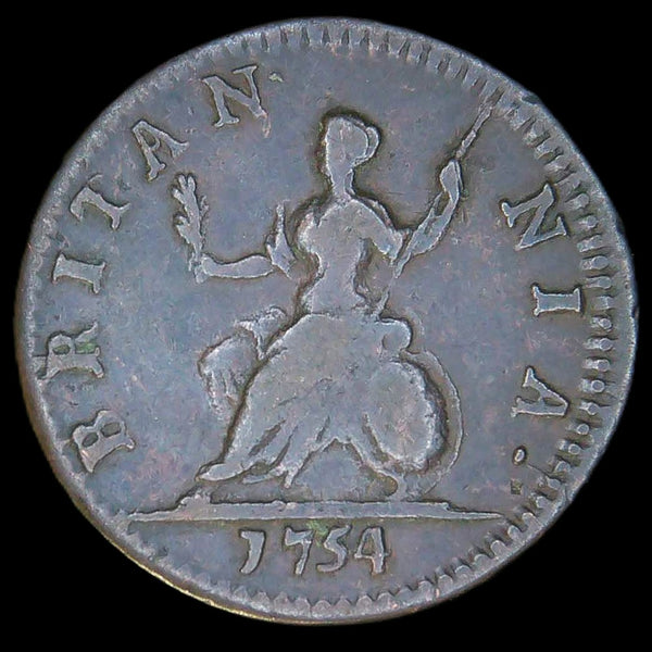 George II. Farthing. 1754