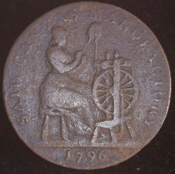 Devon. Plymouth. Half Penny token. 1796