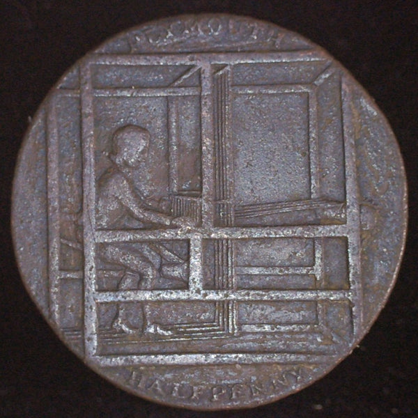 Devon. Plymouth. Half Penny token. 1796
