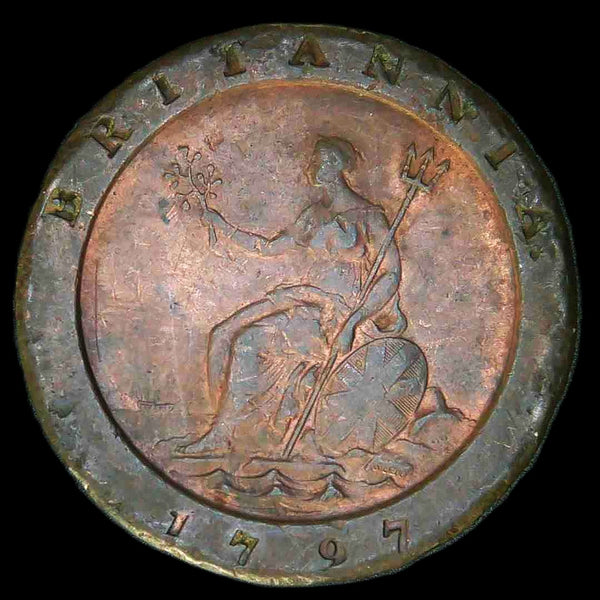 George III. Twopence. 1797. A selection