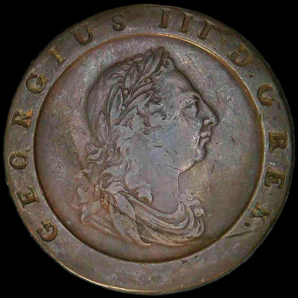 George III. Twopence. 1797. A selection