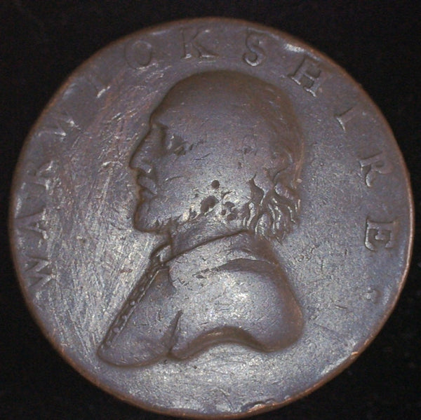 Warwickshire. Half penny. 1791