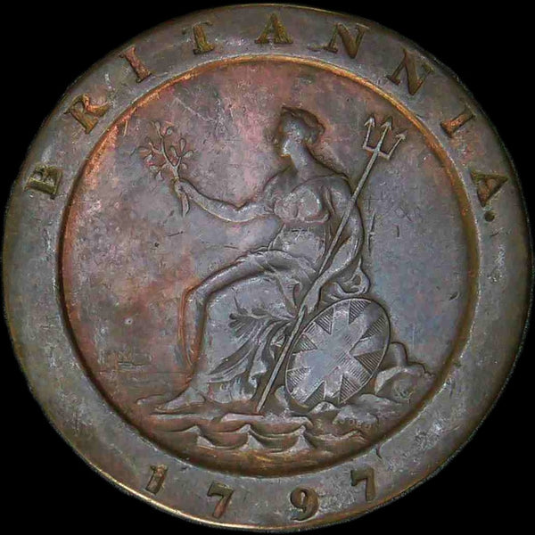 George III. Twopence. 1797. A selection