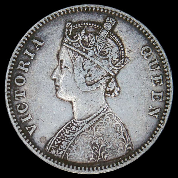 India. (British) One Rupee. 1862