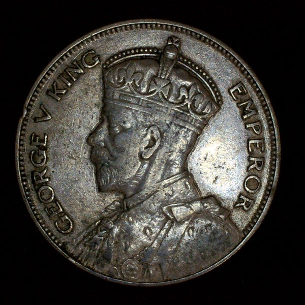 New Zealand. Half Crown. 1933.