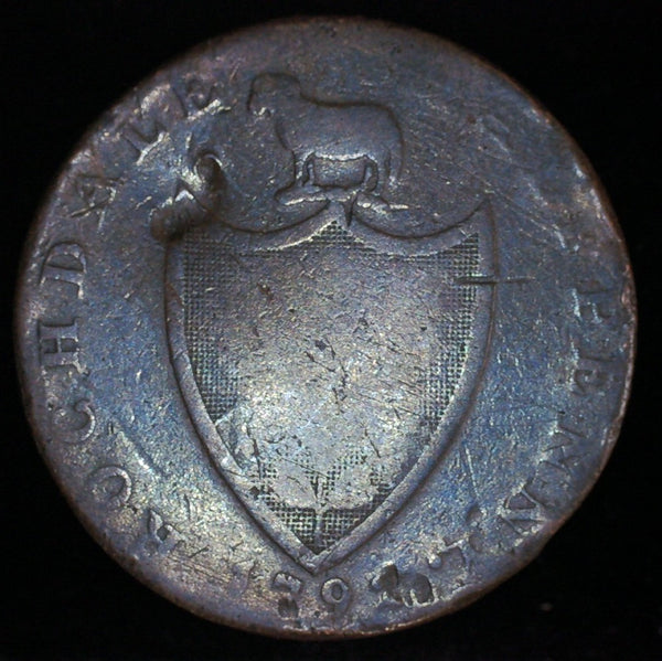 Lancashire. Rochdale. Half Penny. 1792