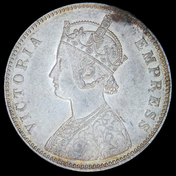 India. One Rupee. 1877