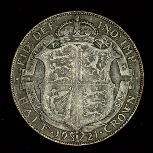 George V. Halfcrown. 1921
