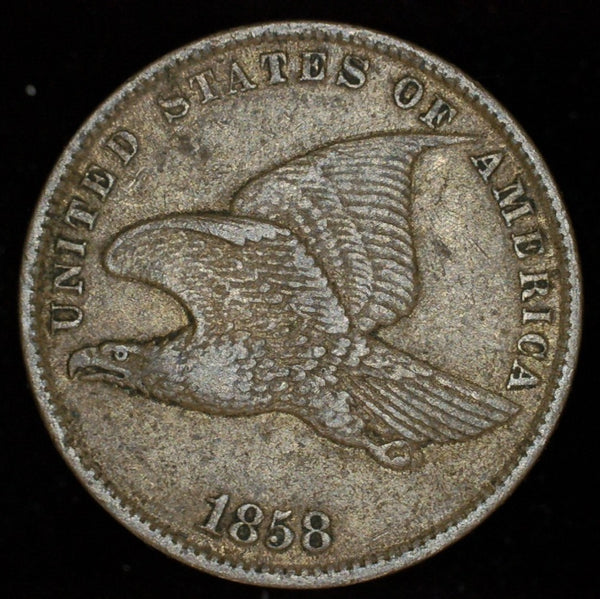 USA. One Cent. 1858