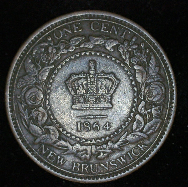 Canada. New Brunswick. One Cent. 1864