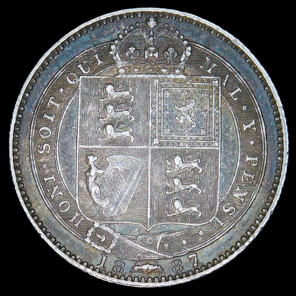 Victoria. Shilling. 1887. A selection