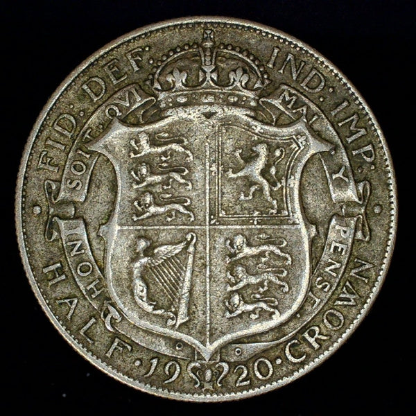 George V. Half Crown. 1920